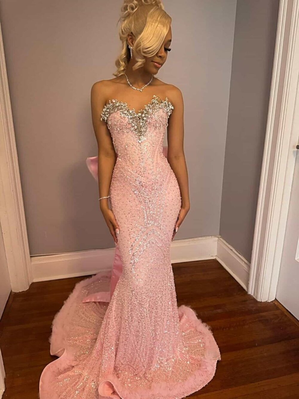 Pink Prom Gown